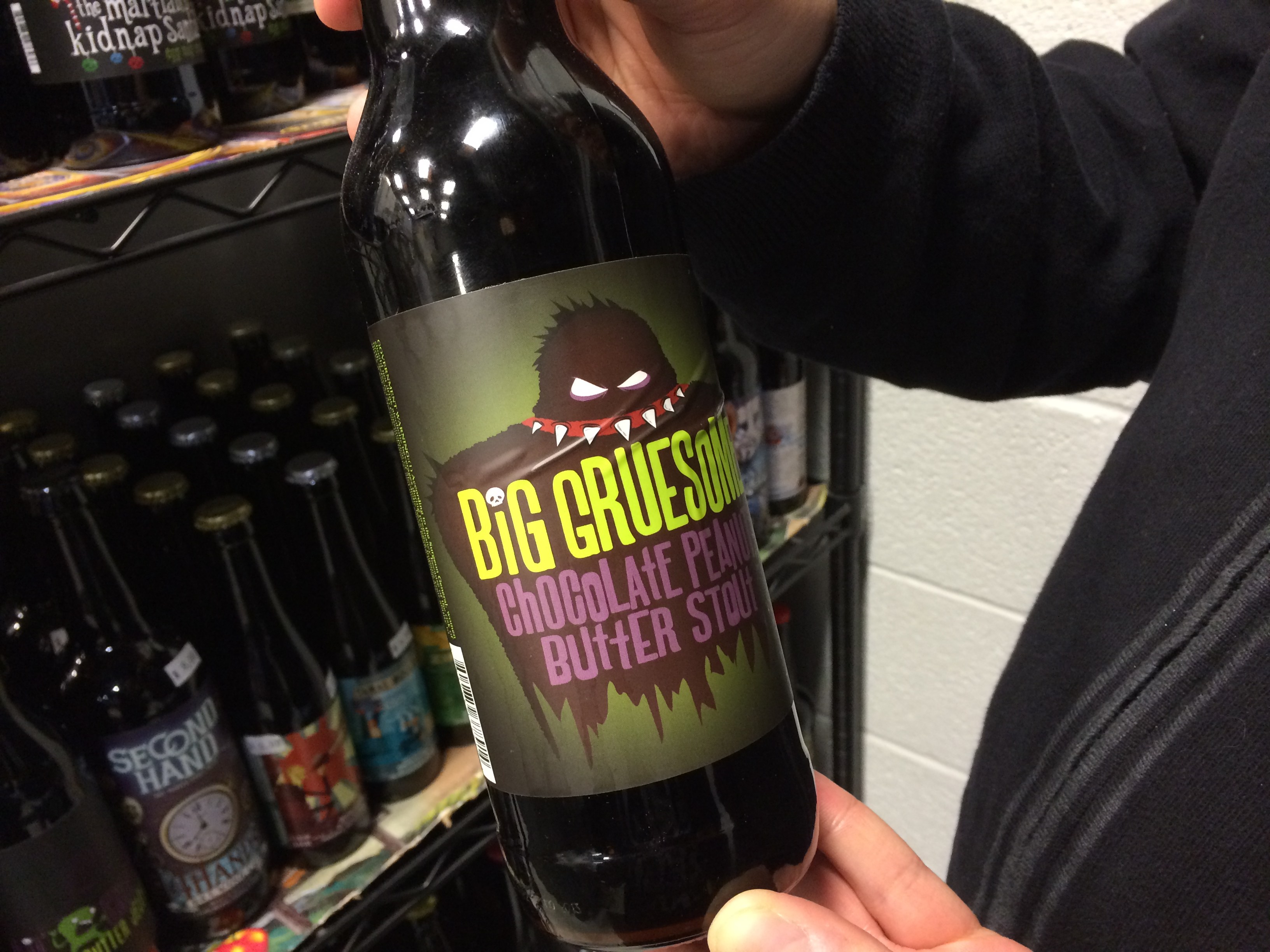 Lil’ Gruesome Peanut Butter and Jelly Stout by Spring House Brewing Company The Hoppy Hour